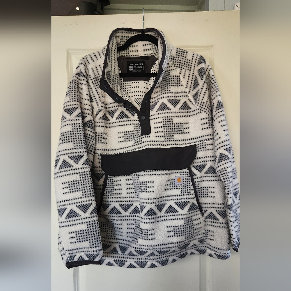 Carhartt Sherpa pullover sz 1X